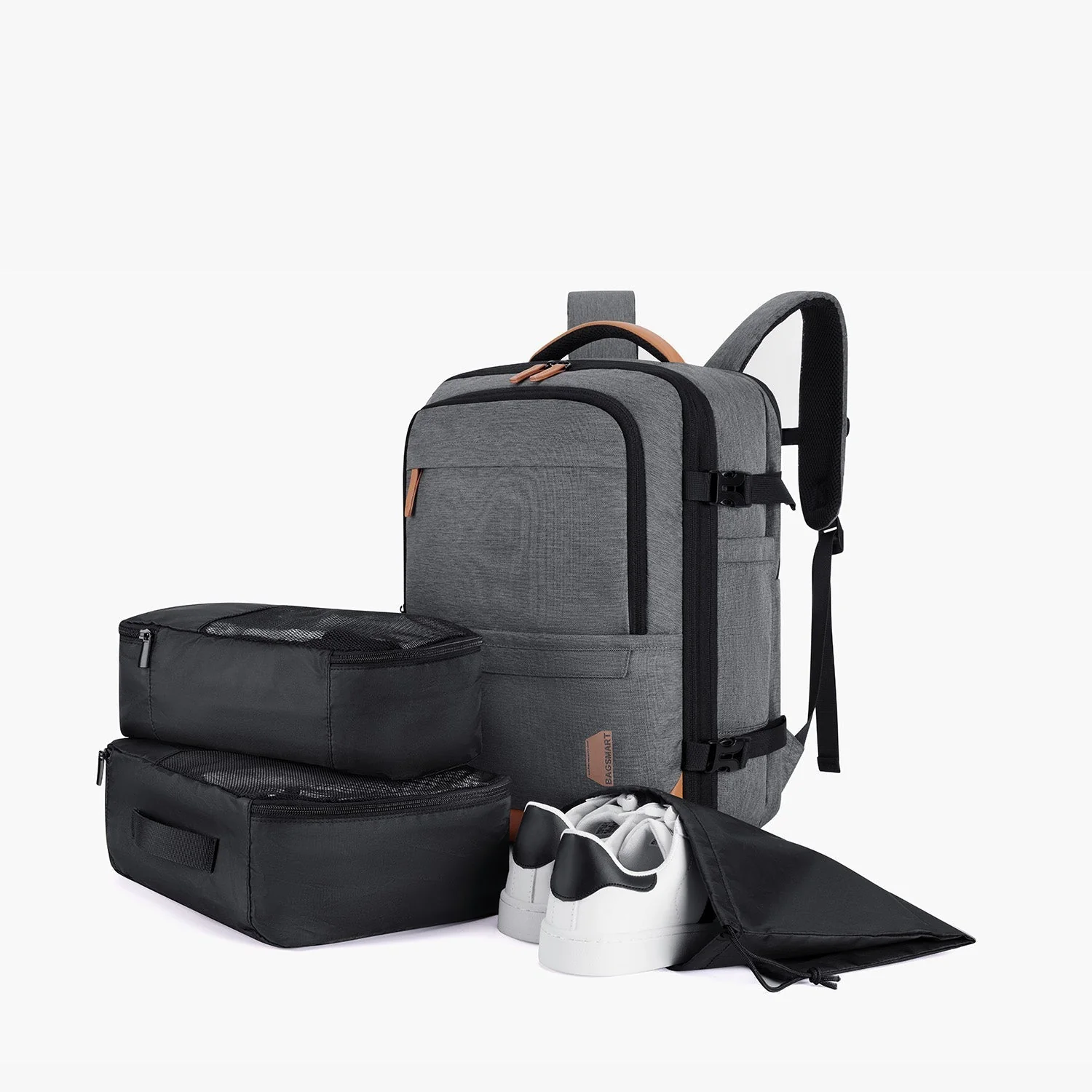 Falco 40L – erweiterbarer, flugtauglicher Handgepäck-Reiserucksack - Image 10