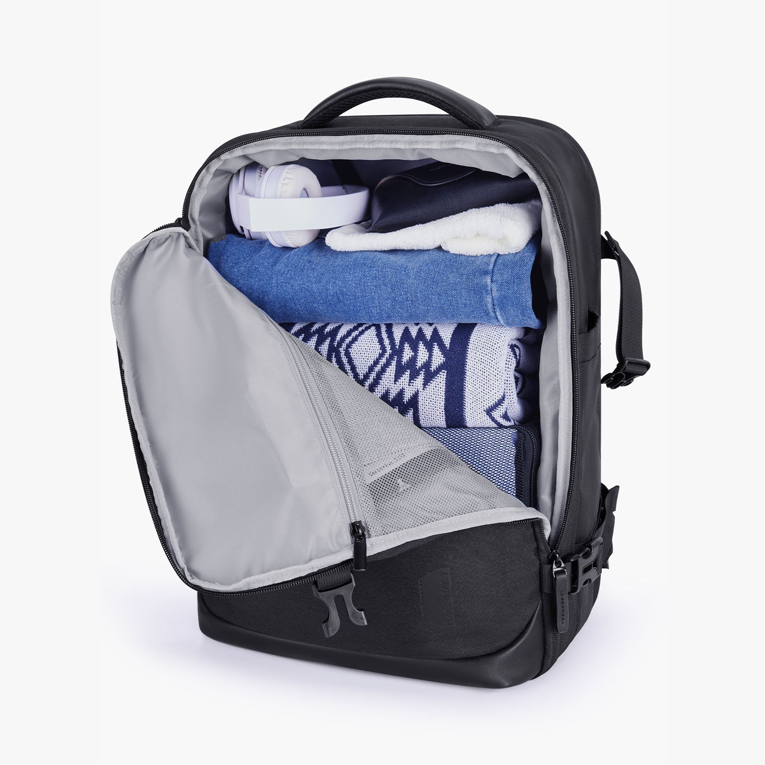 Falco 40L – erweiterbarer, flugtauglicher Handgepäck-Reiserucksack - Image 24
