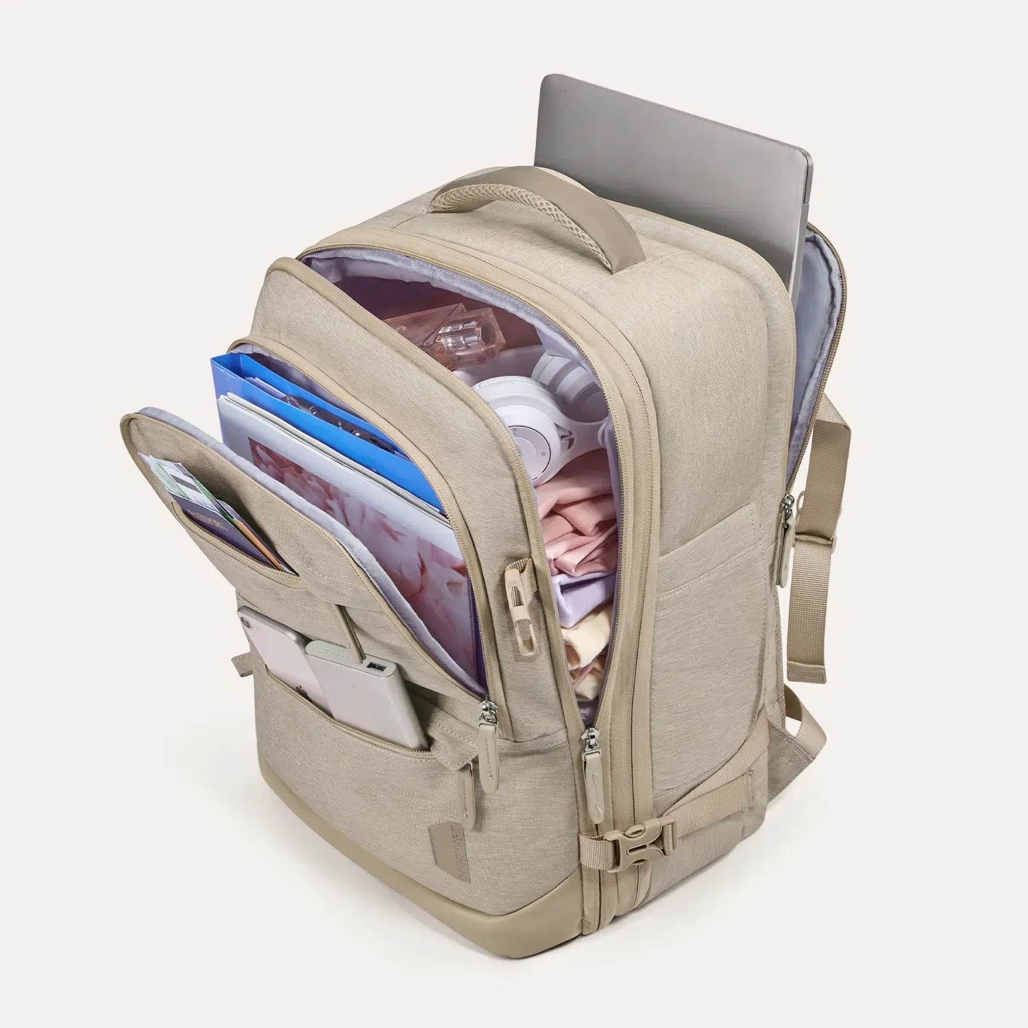 Falco 40L – erweiterbarer, flugtauglicher Handgepäck-Reiserucksack - Image 48