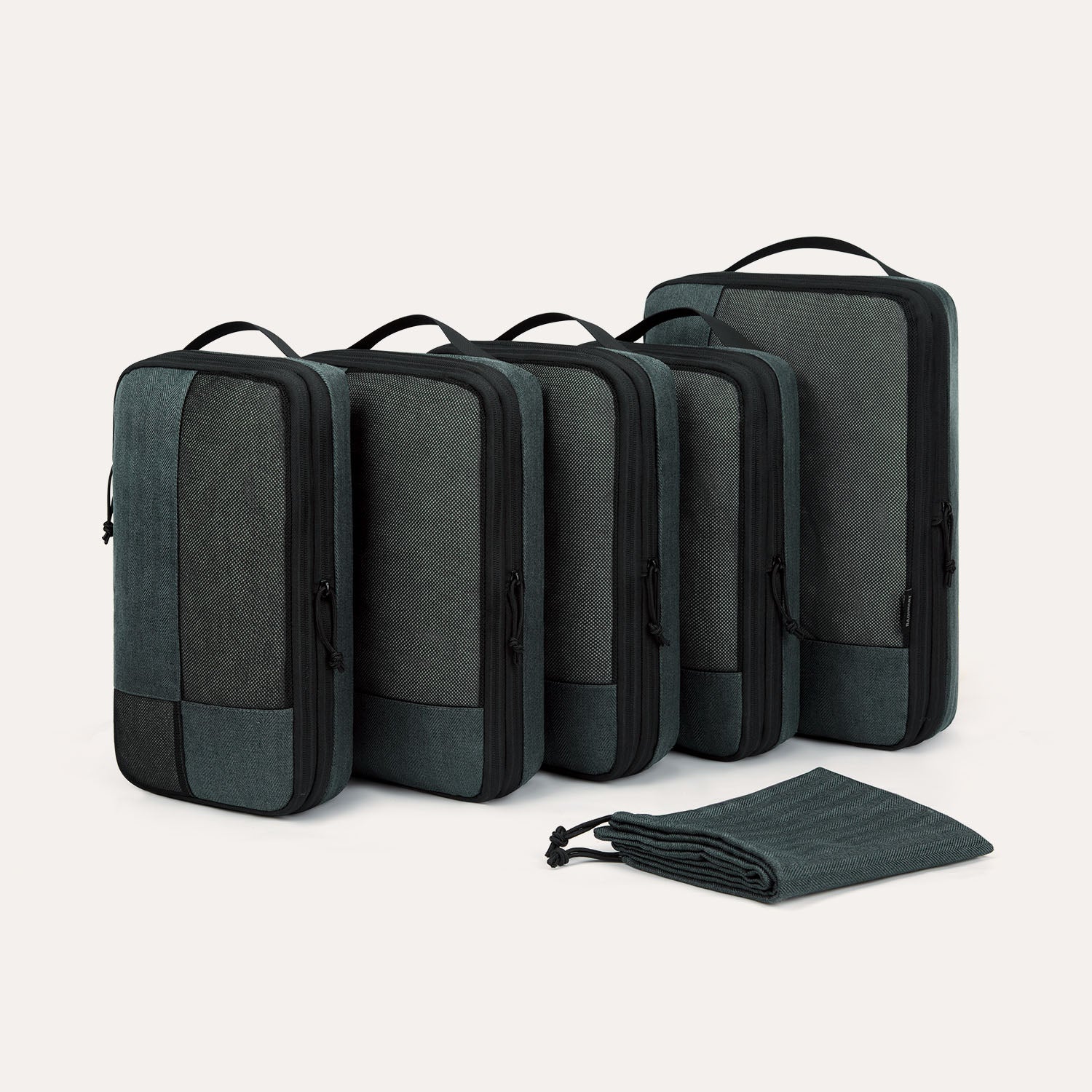 6PCS Compression Travel Packing Cubes for Suitcases - Image 12