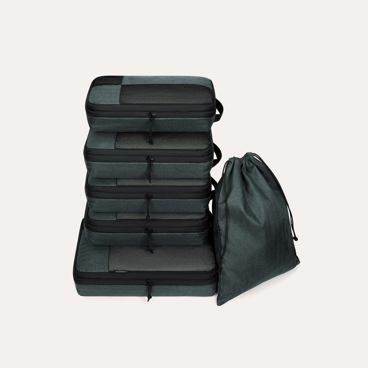 6PCS Compression Travel Packing Cubes for Suitcases - Image 17