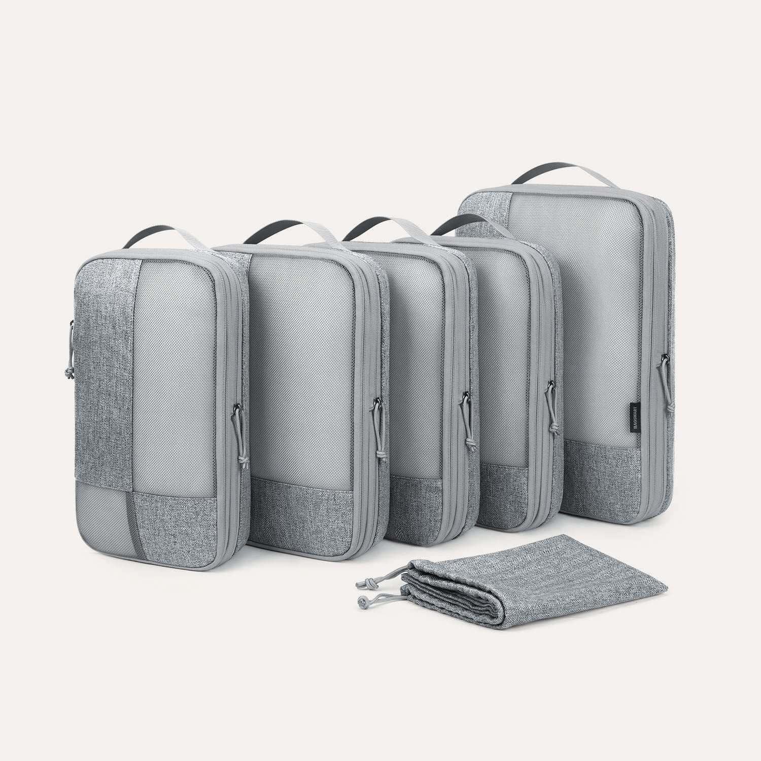 6PCS Compression Travel Packing Cubes for Suitcases - Image 22