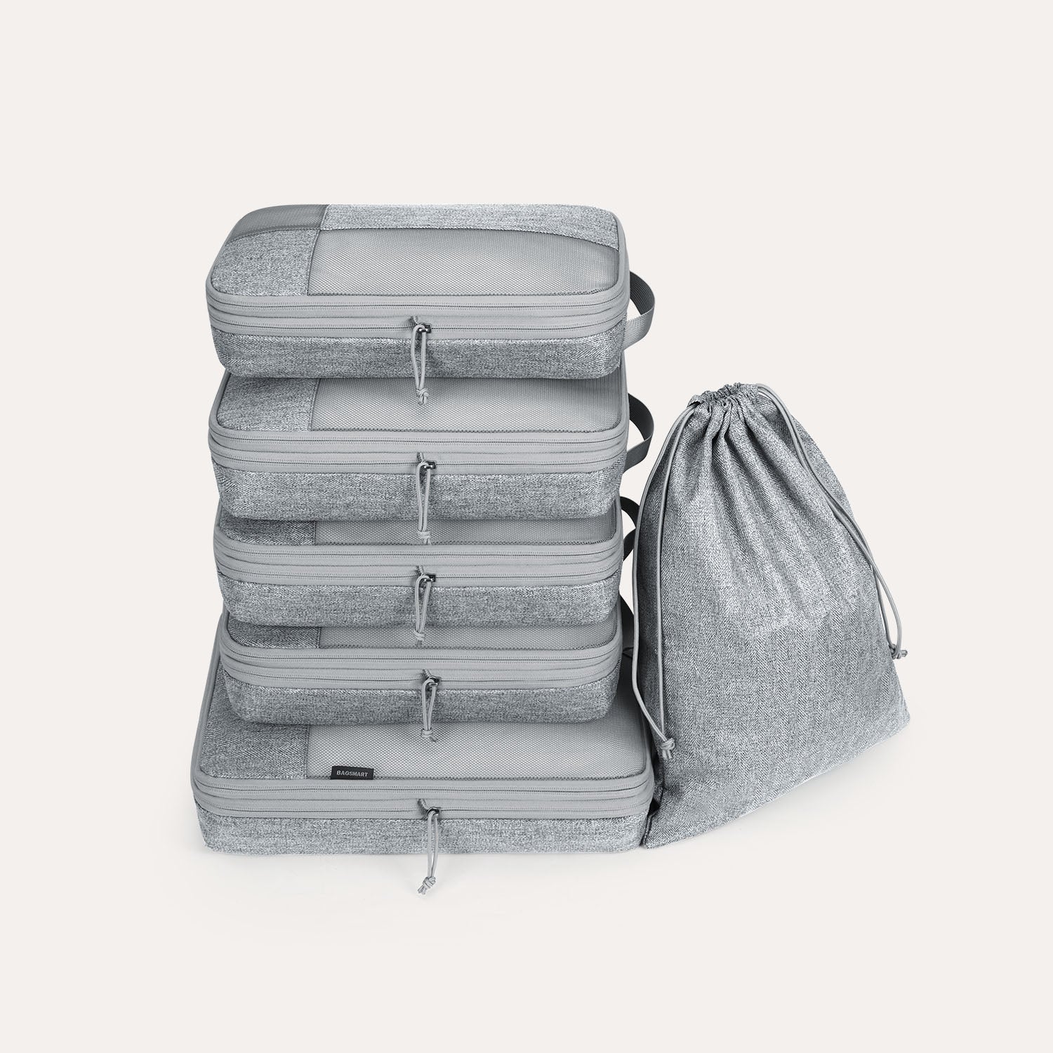 6PCS Compression Travel Packing Cubes for Suitcases - Image 27