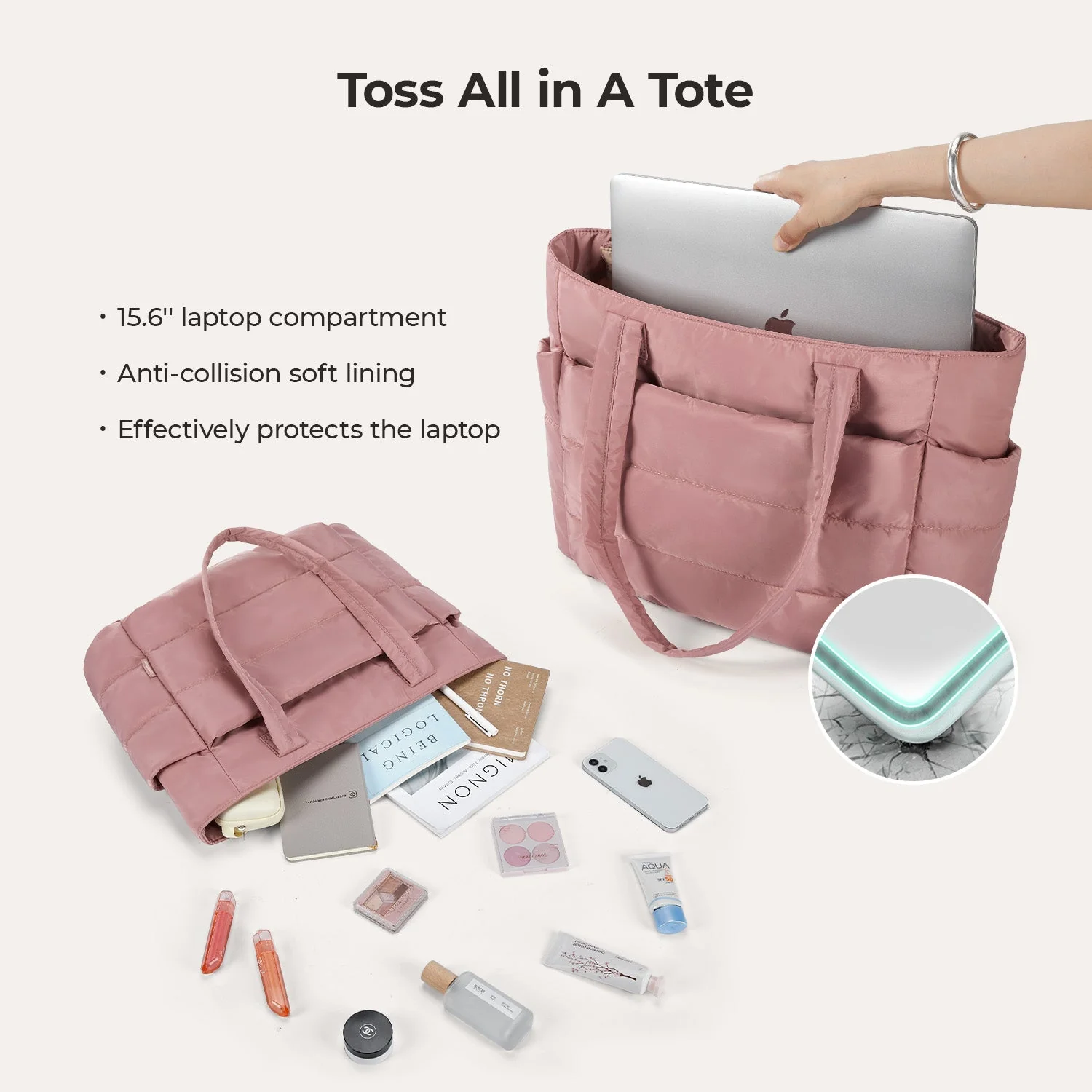 Bubble 20L Puffy Arbeitstasche für 15,6" Laptops - Image 18