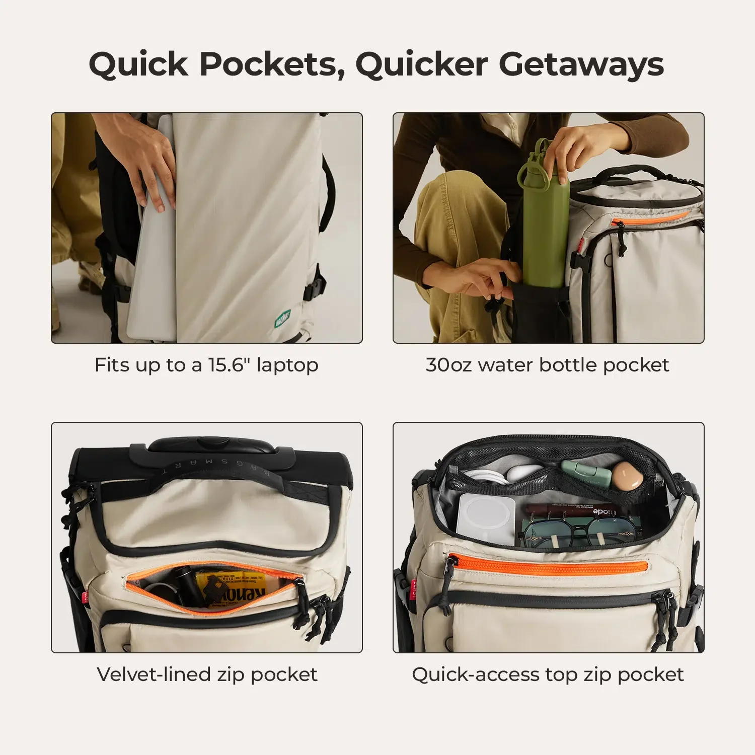 Blast 43L Rucksack mit Rollen - Image 10