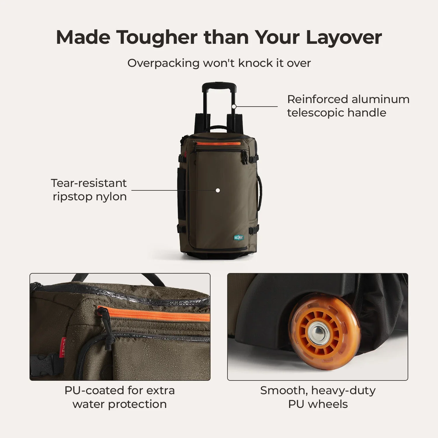 Blast 43L Rucksack mit Rollen - Image 29