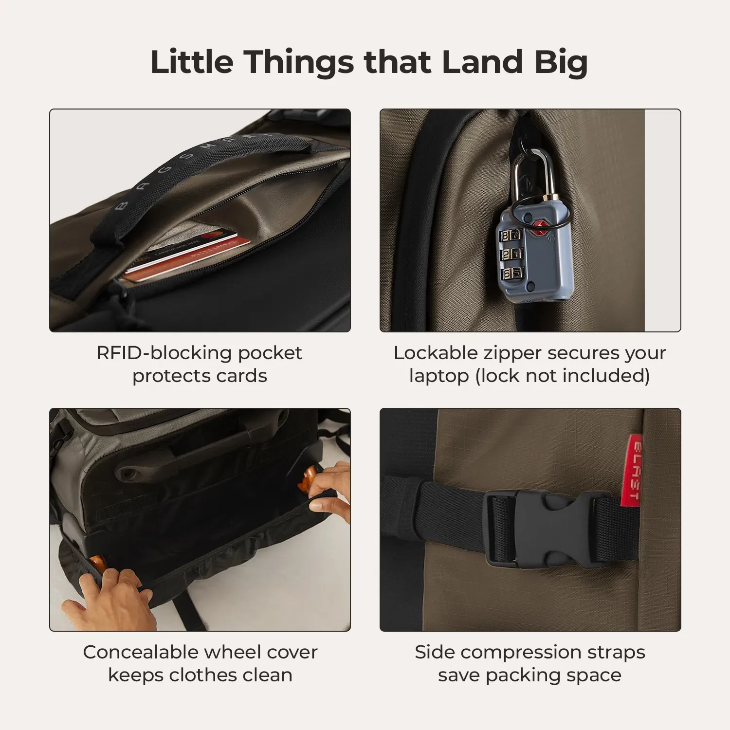 Blast 43L Rucksack mit Rollen - Image 32