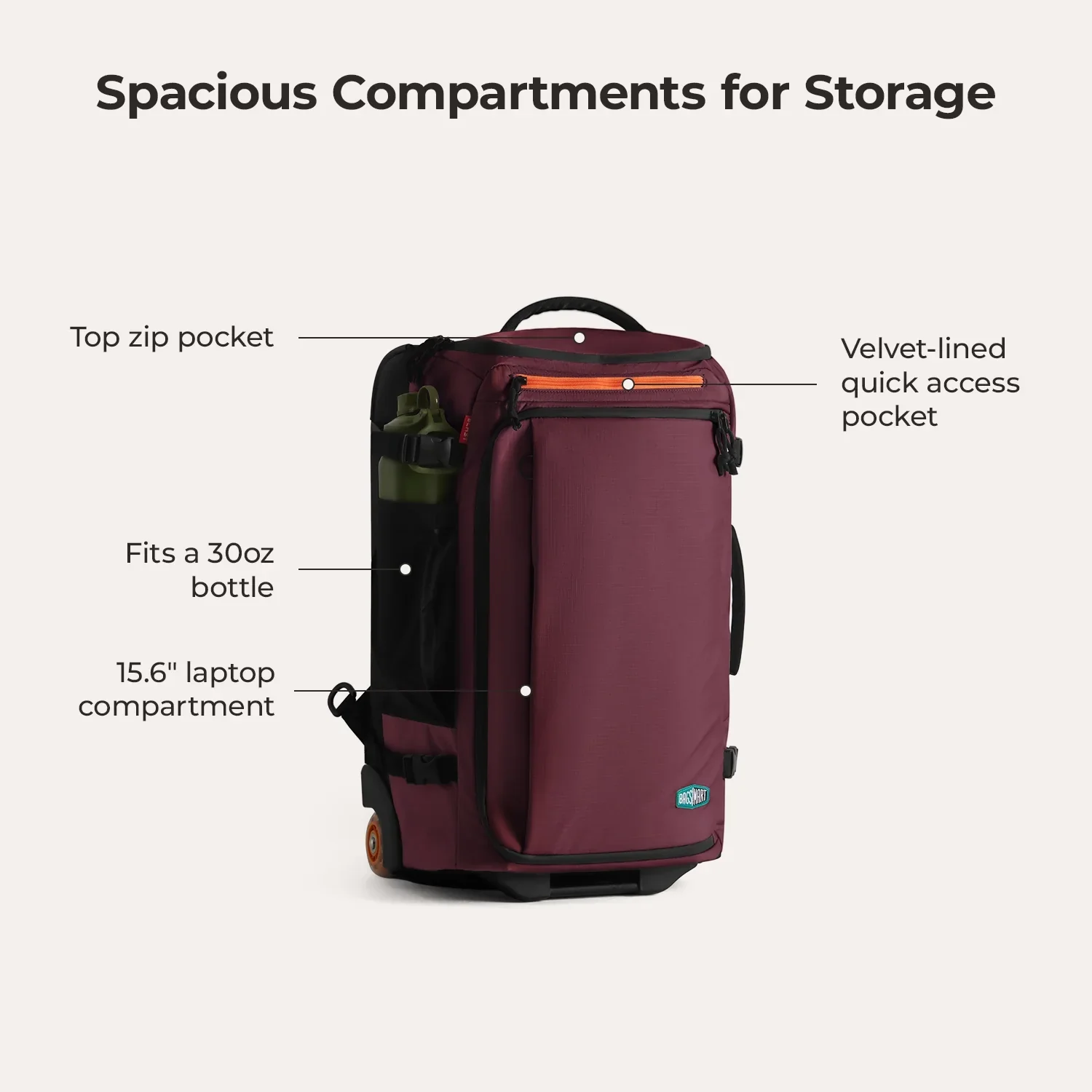 Blast 43L Rucksack mit Rollen - Image 70