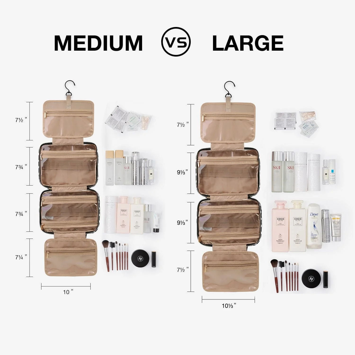 Bonchemin Stripes The Space Saver Toiletry Bag - Image 9