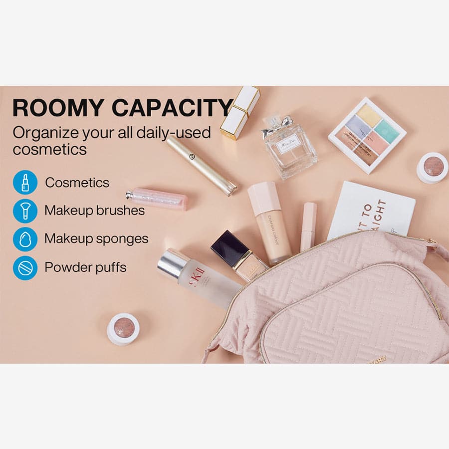 Bonchemin Beauty Voyager Travel Makeup Bag - Image 10
