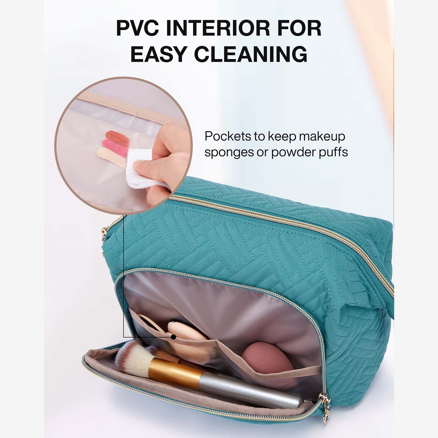 Bonchemin Beauty Voyager Travel Makeup Bag - Image 19