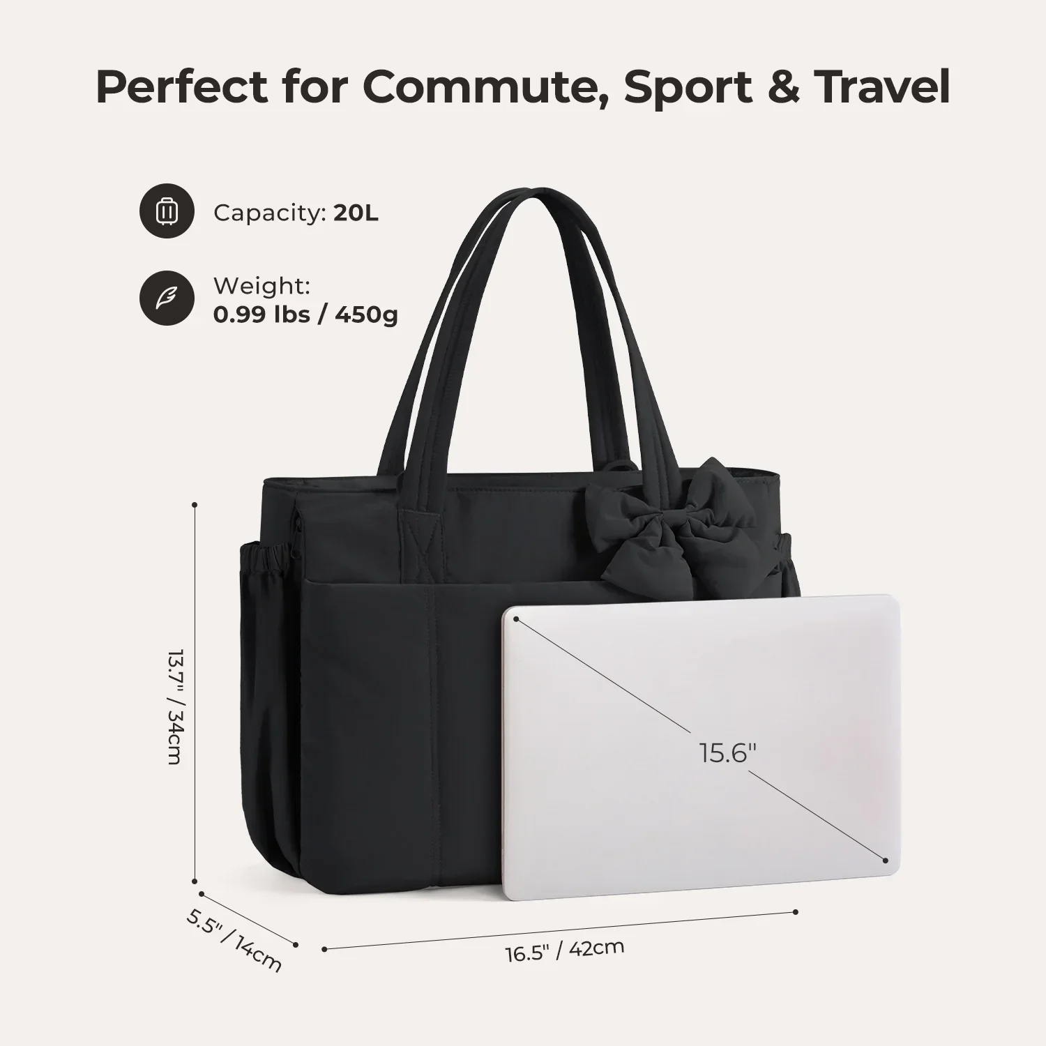 Crush 23L Laptop Tote Tasche - Image 17