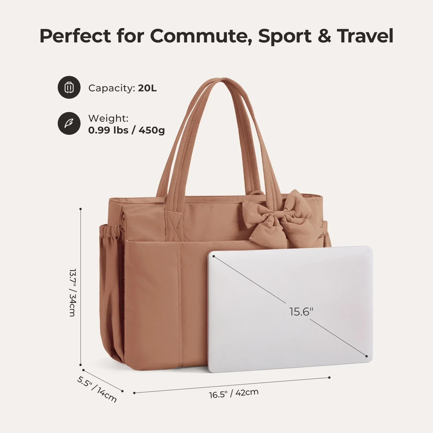 Crush 23L Laptop Tote Tasche - Image 27