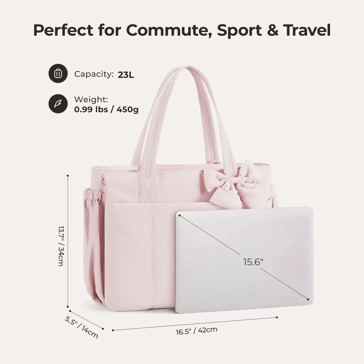Crush 23L Laptop Tote Tasche - Image 3