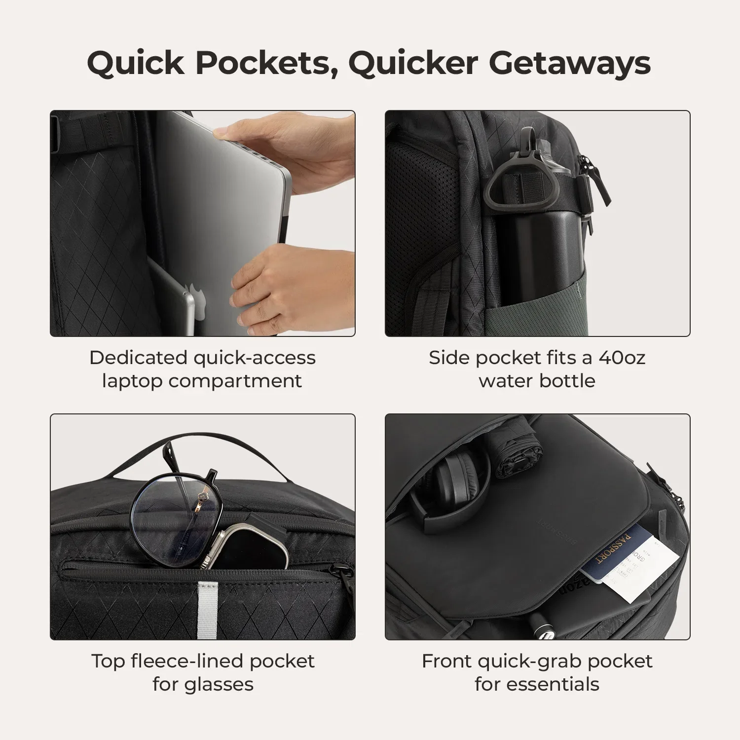 Dense 40L Reiserucksack - Image 7