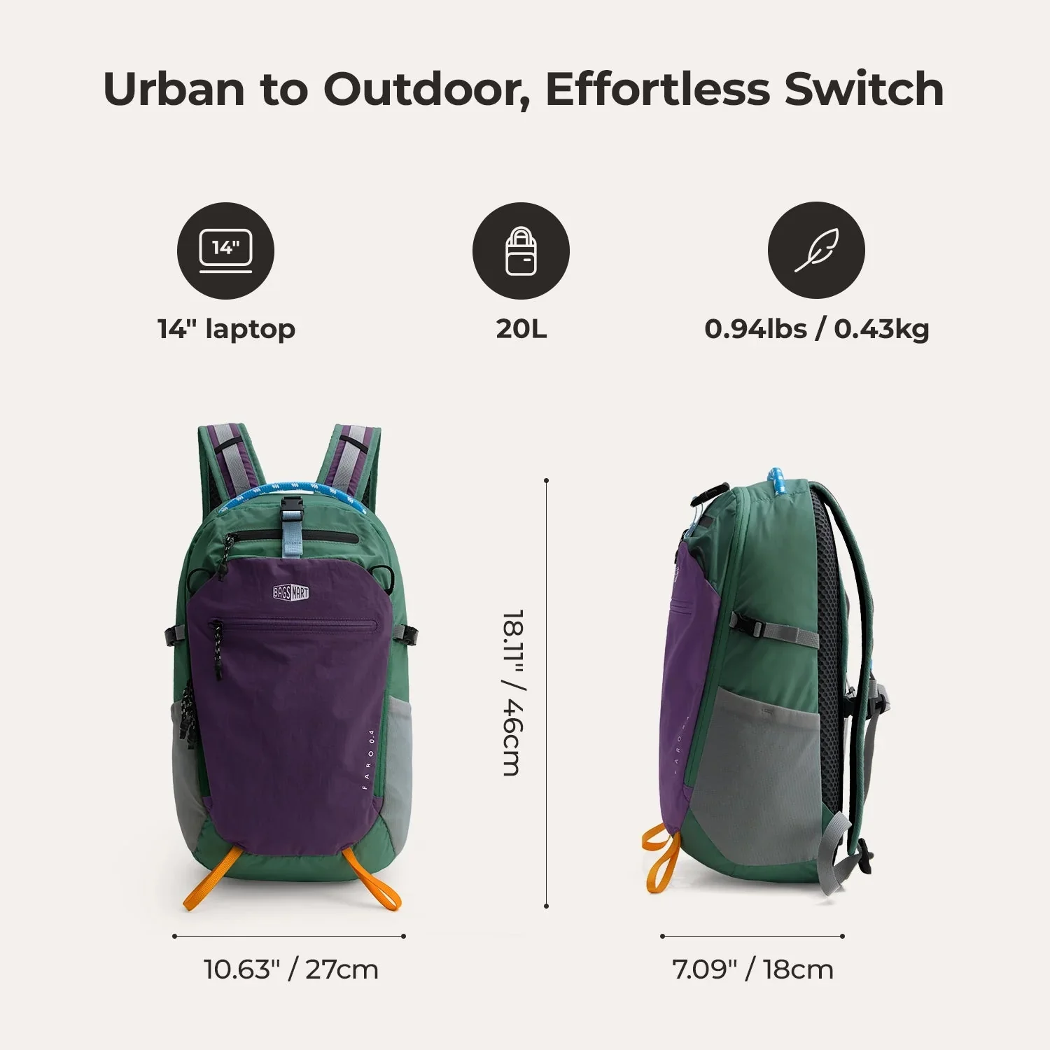 Faro Leichter Rucksack 0,4kg - Image 21