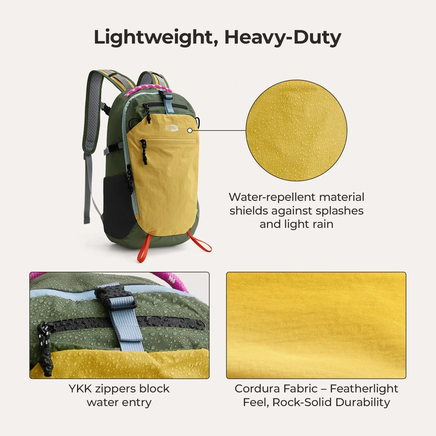 Faro Leichter Rucksack 0,4kg - Image 5
