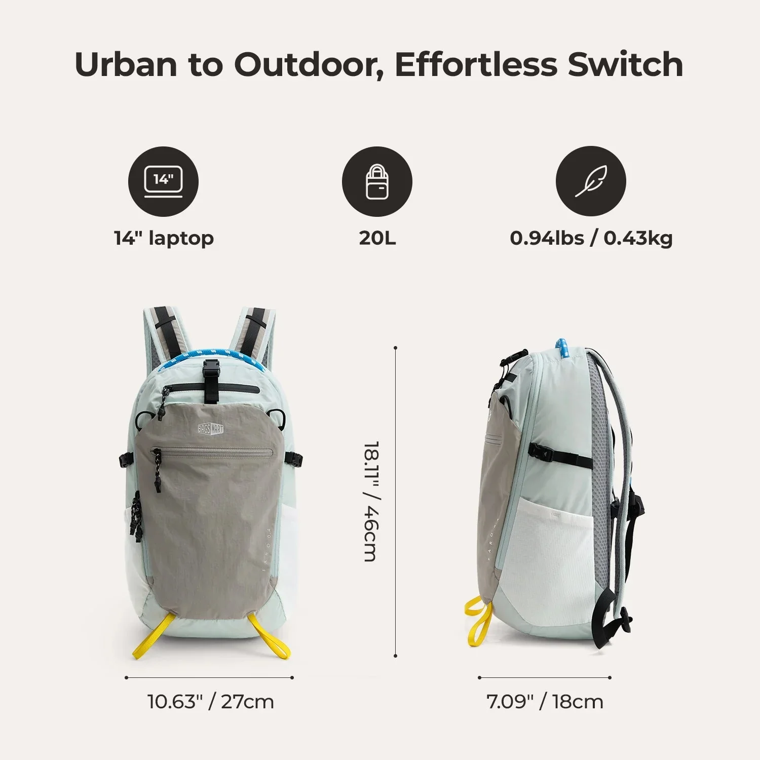 Faro Leichter Rucksack 0,4kg - Image 57