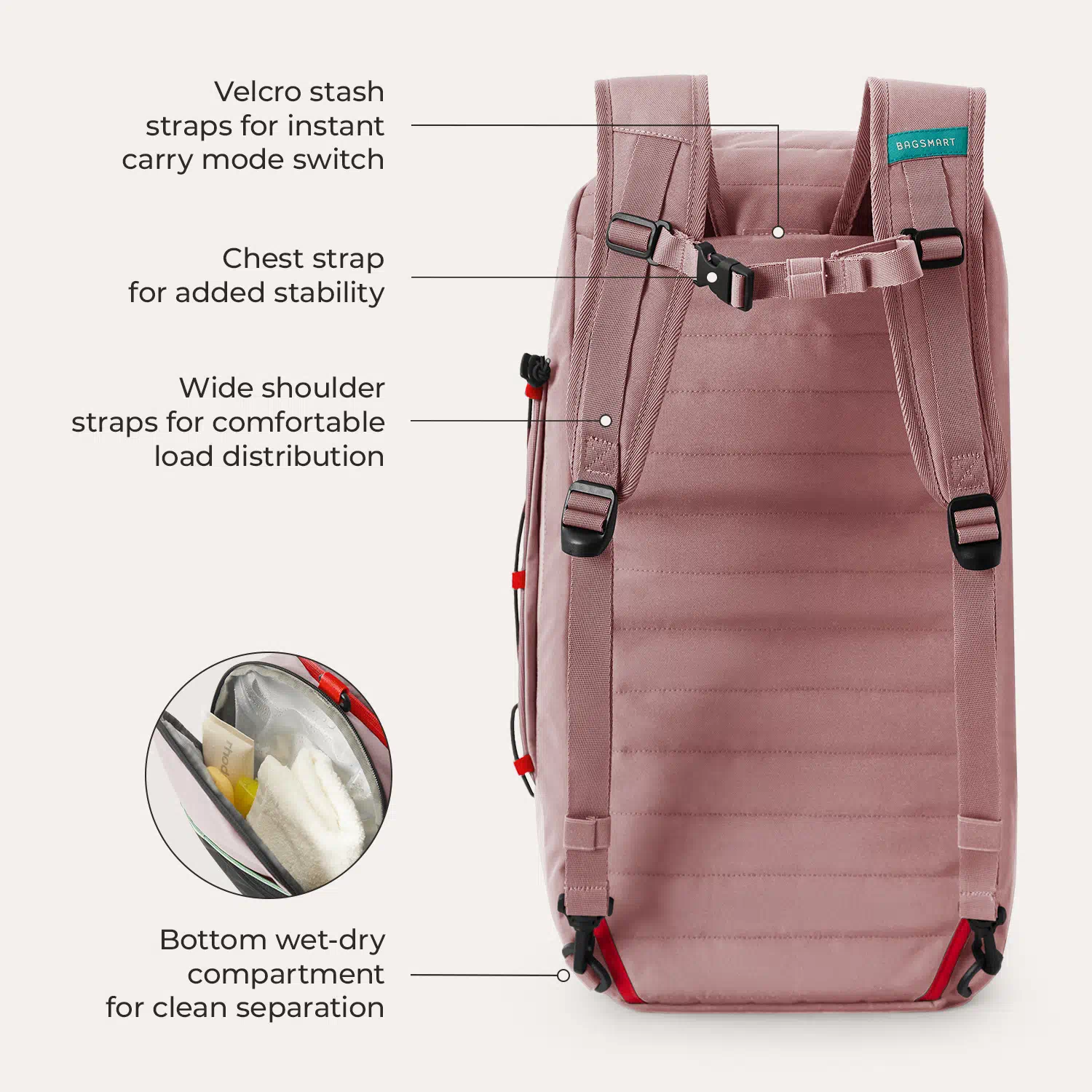 Focus Duffle Backpack - Image 10
