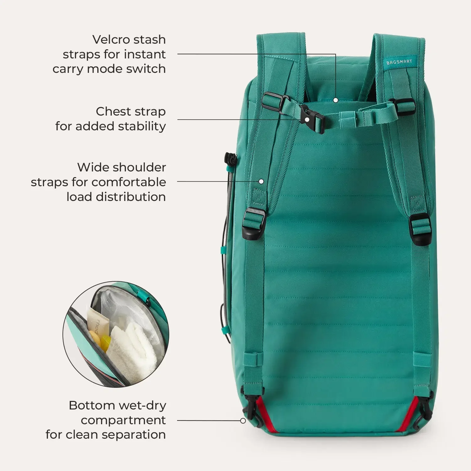 Focus Duffle Backpack - Image 30