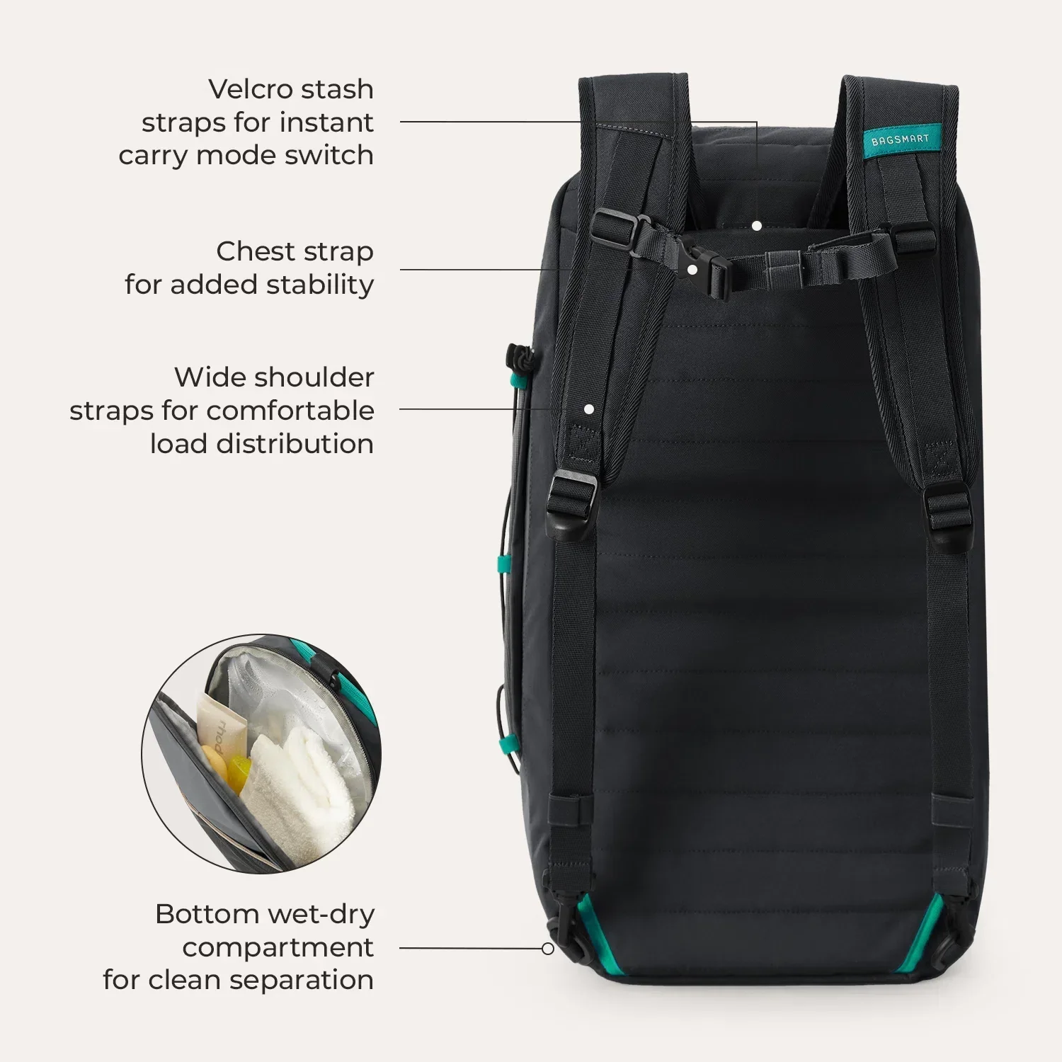 Focus Duffle Backpack - Image 50