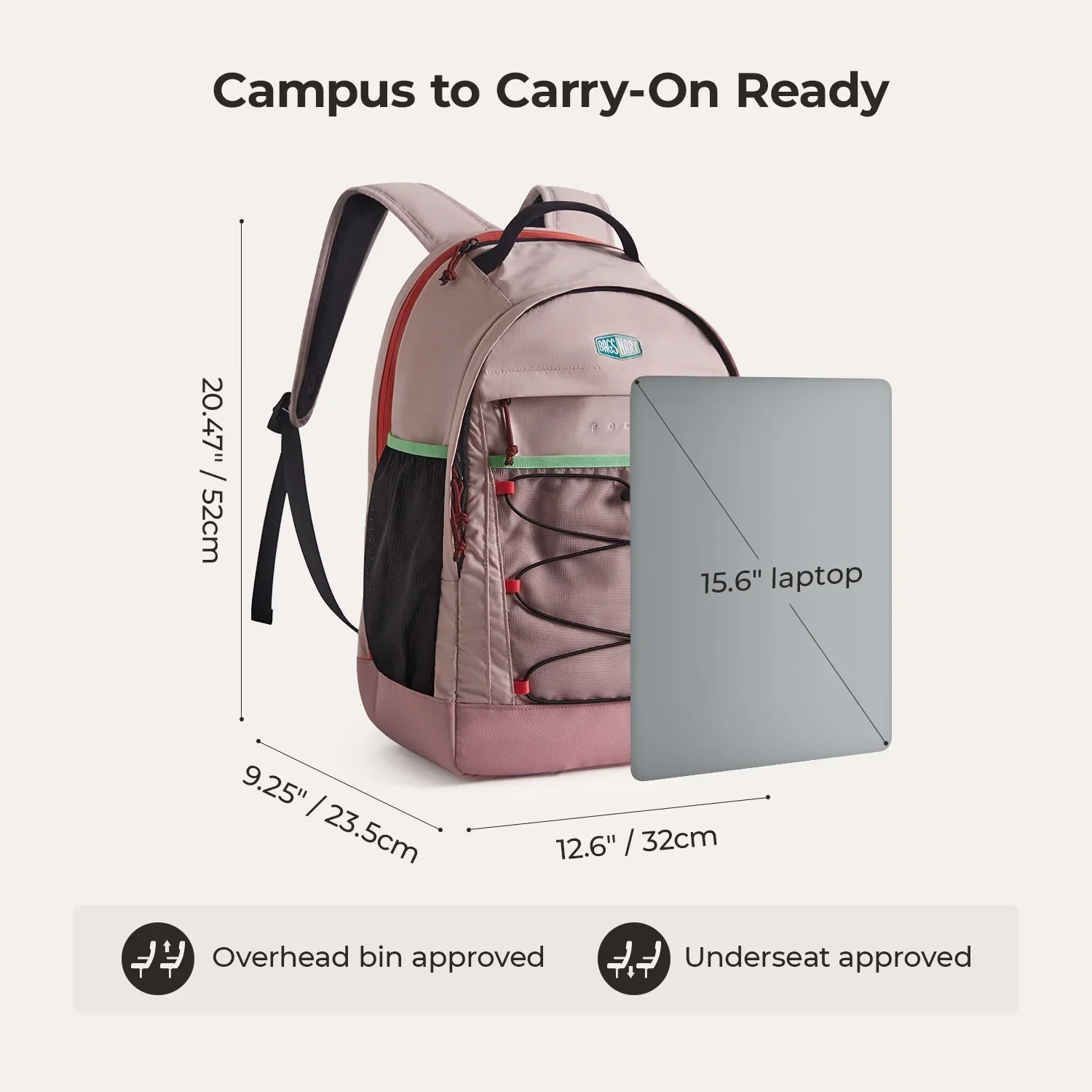Focus Rucksack für 15.6" Laptop - Image 11