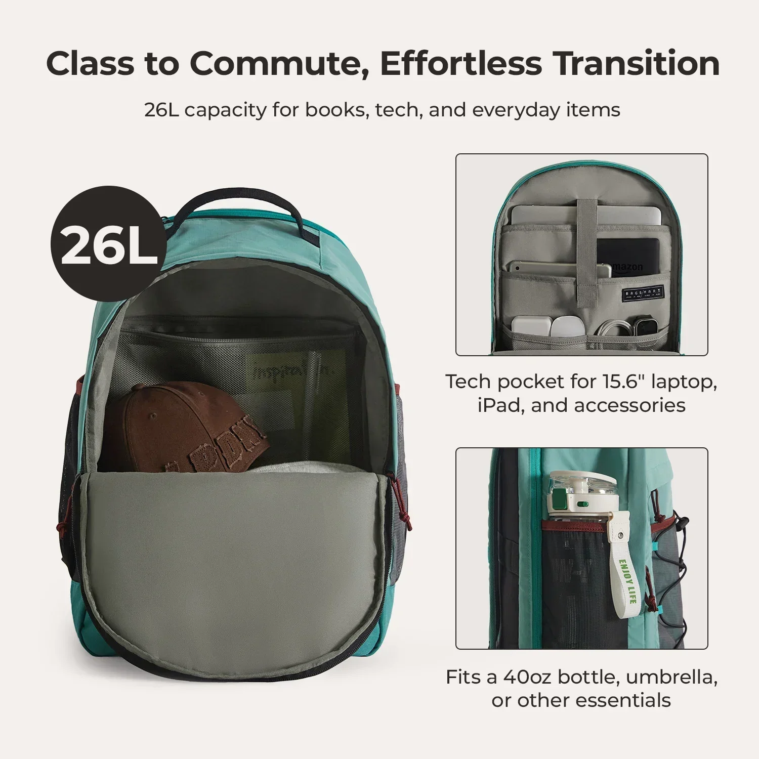 Focus Rucksack für 15.6" Laptop - Image 25