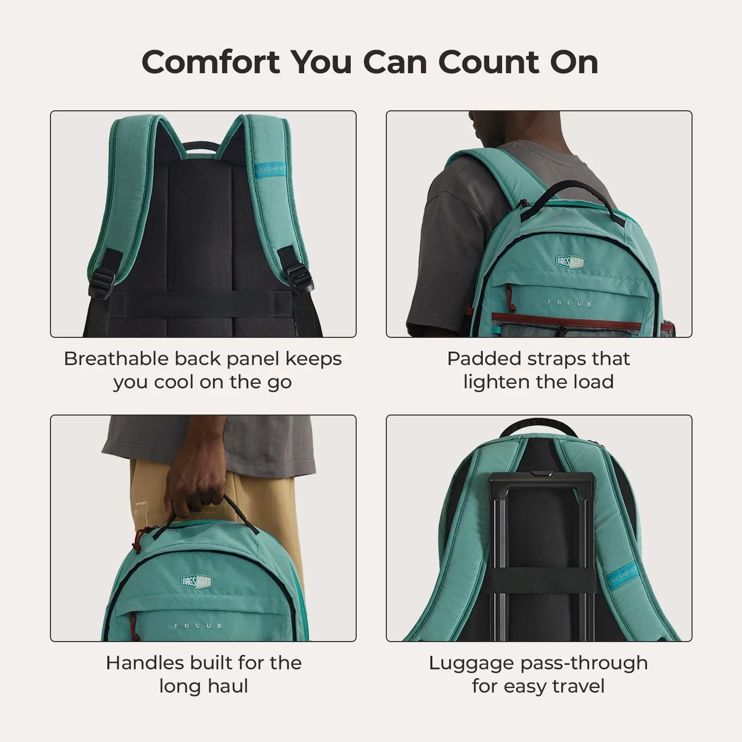 Focus Rucksack für 15.6" Laptop - Image 29