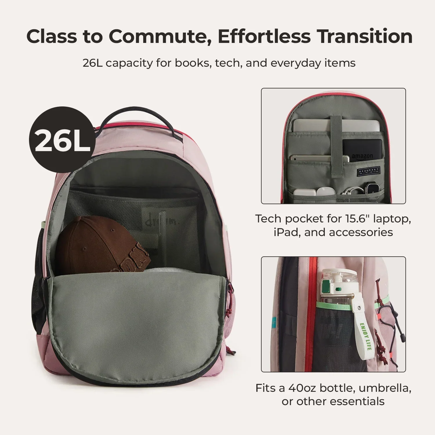 Focus Rucksack für 15.6" Laptop - Image 3