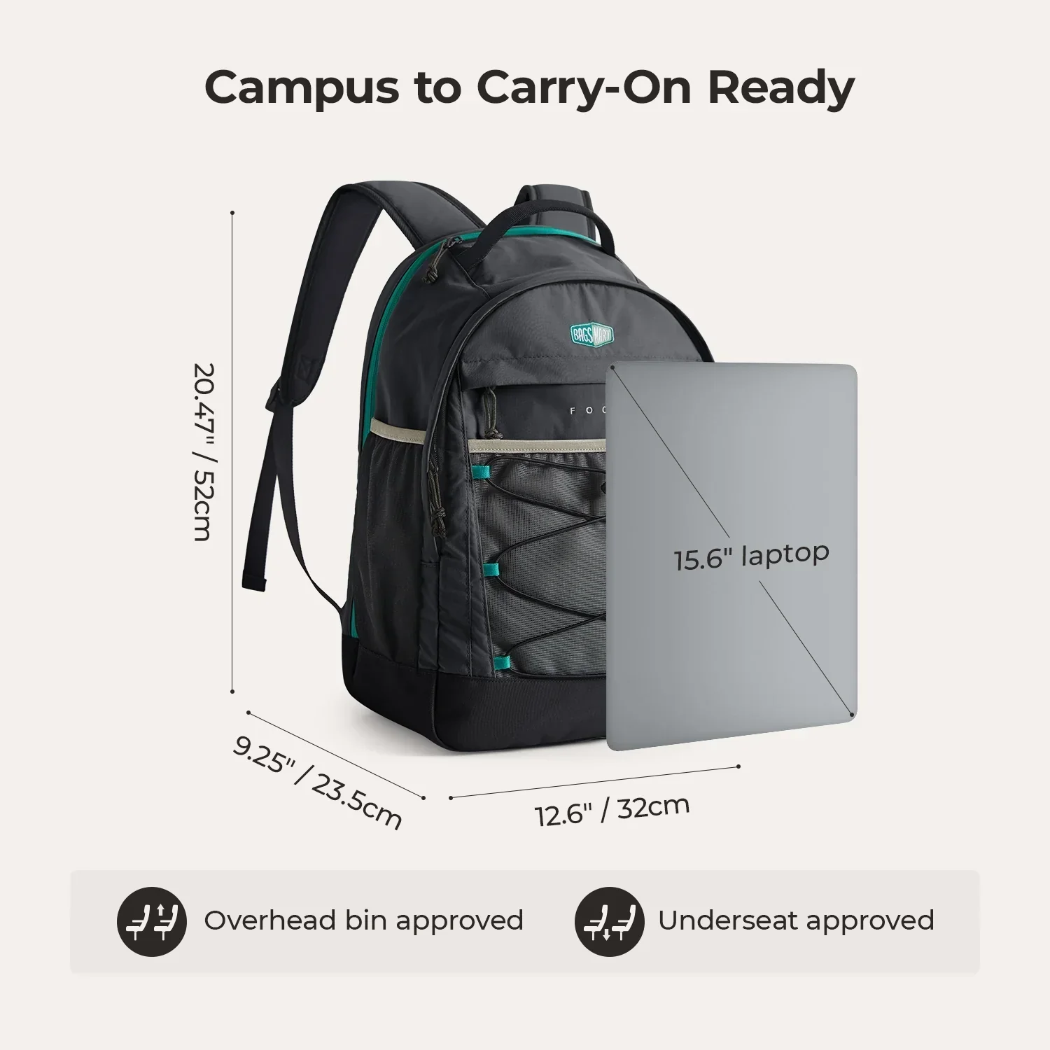 Focus Rucksack für 15.6" Laptop - Image 54