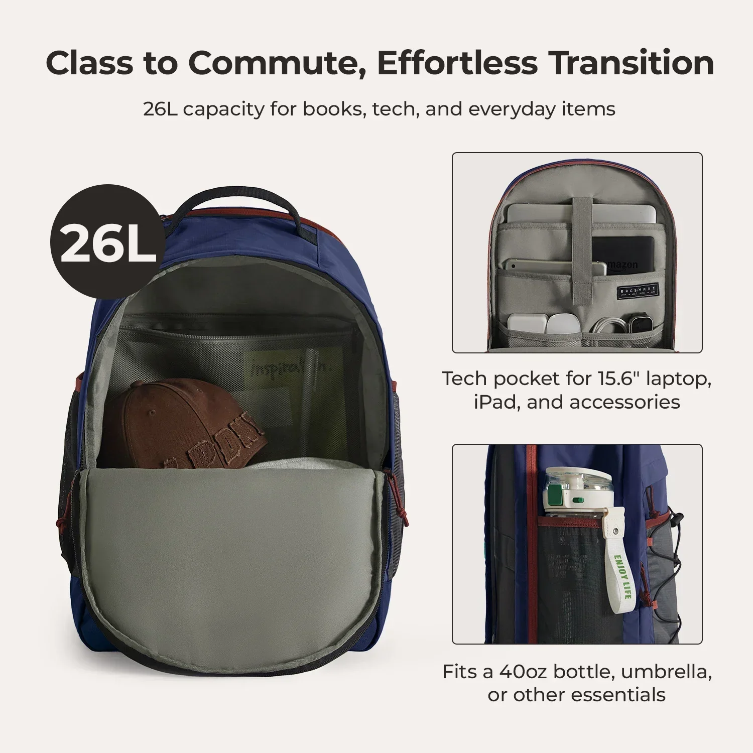 Focus Rucksack für 15.6" Laptop - Image 70