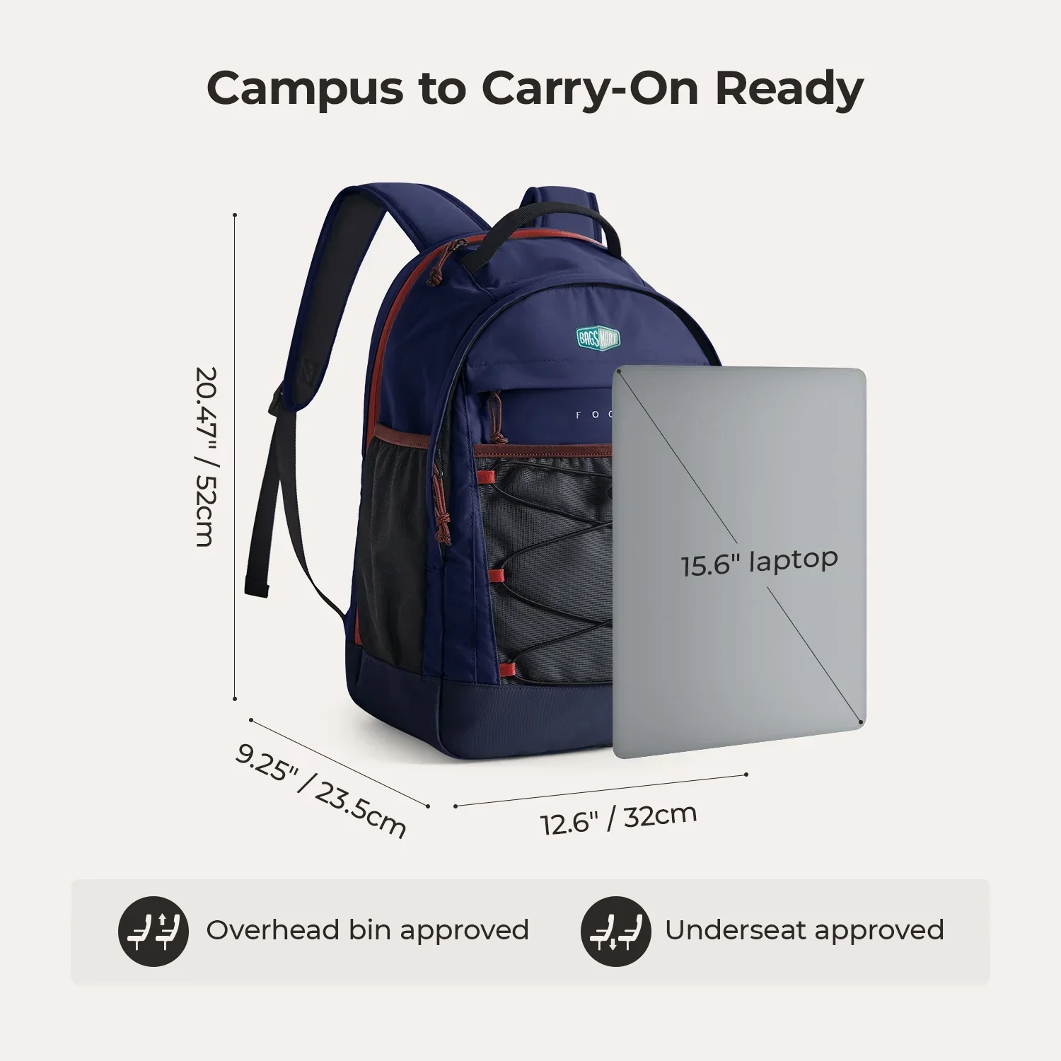Focus Rucksack für 15.6" Laptop - Image 75
