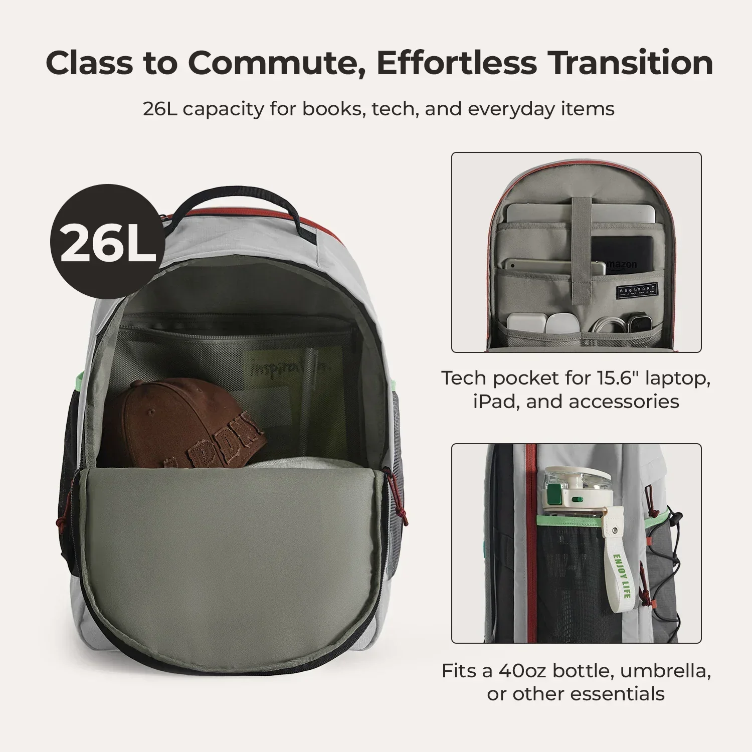 Focus Rucksack für 15.6" Laptop - Image 91