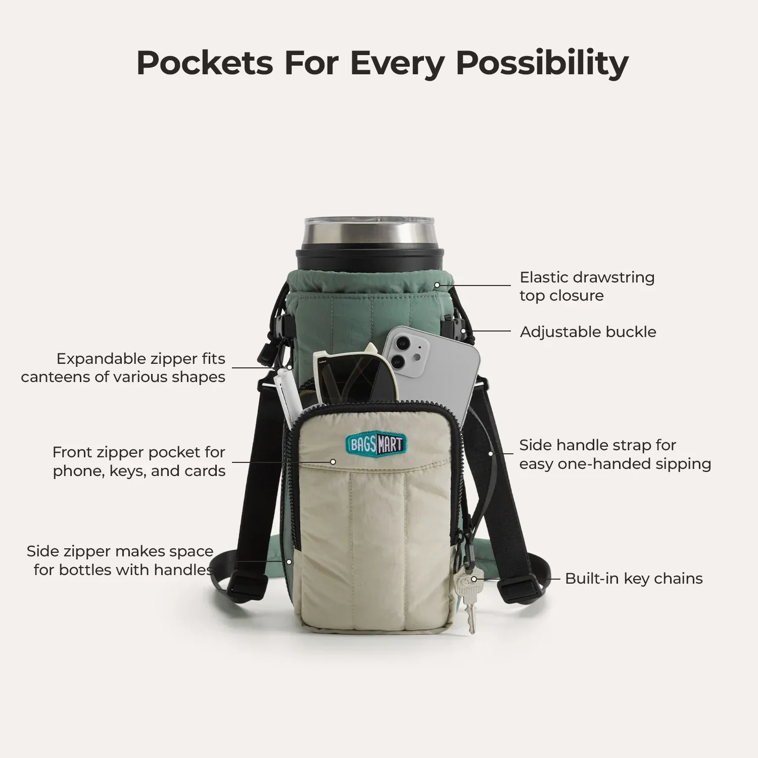(FREE GIFT) Paz Water Bottle Sling - Image 47