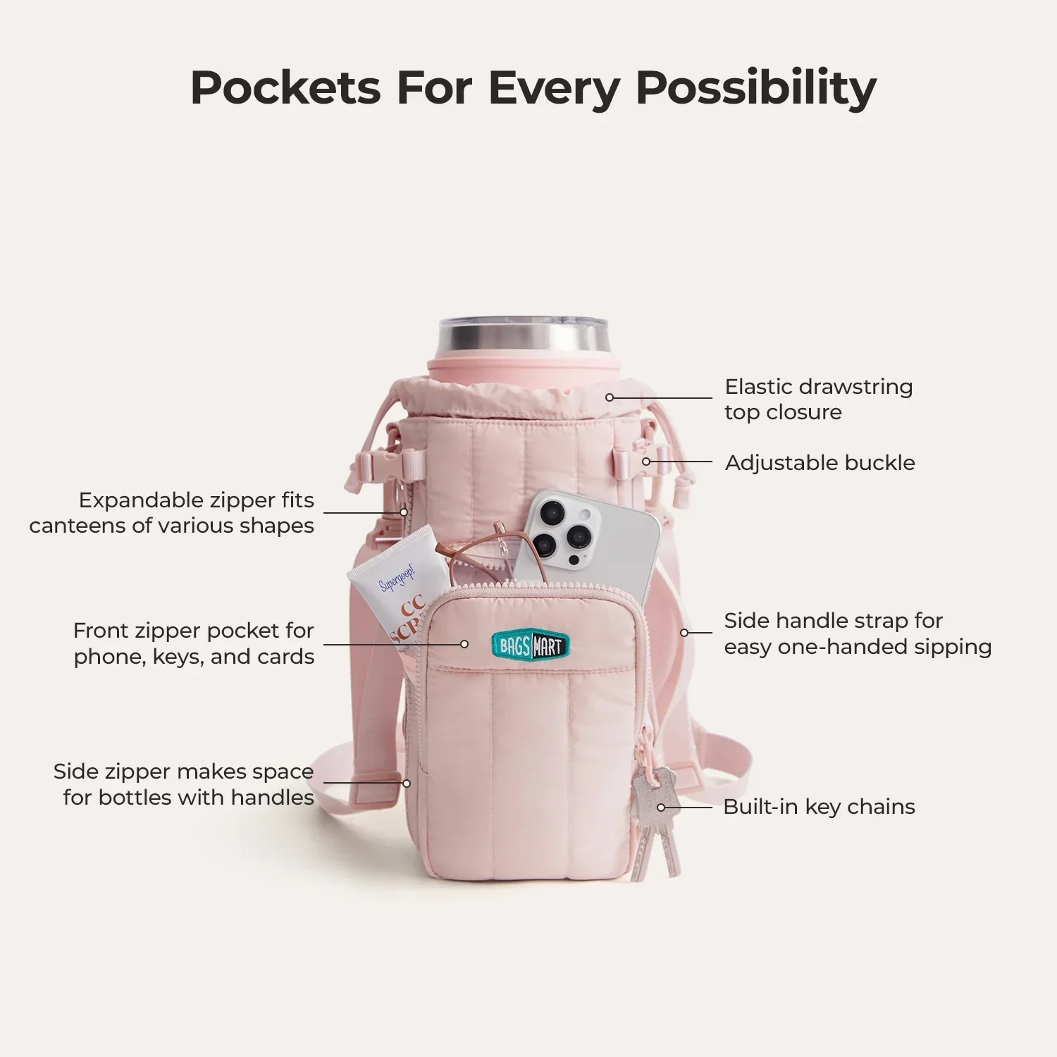(FREE GIFT) Paz Water Bottle Sling - Image 5