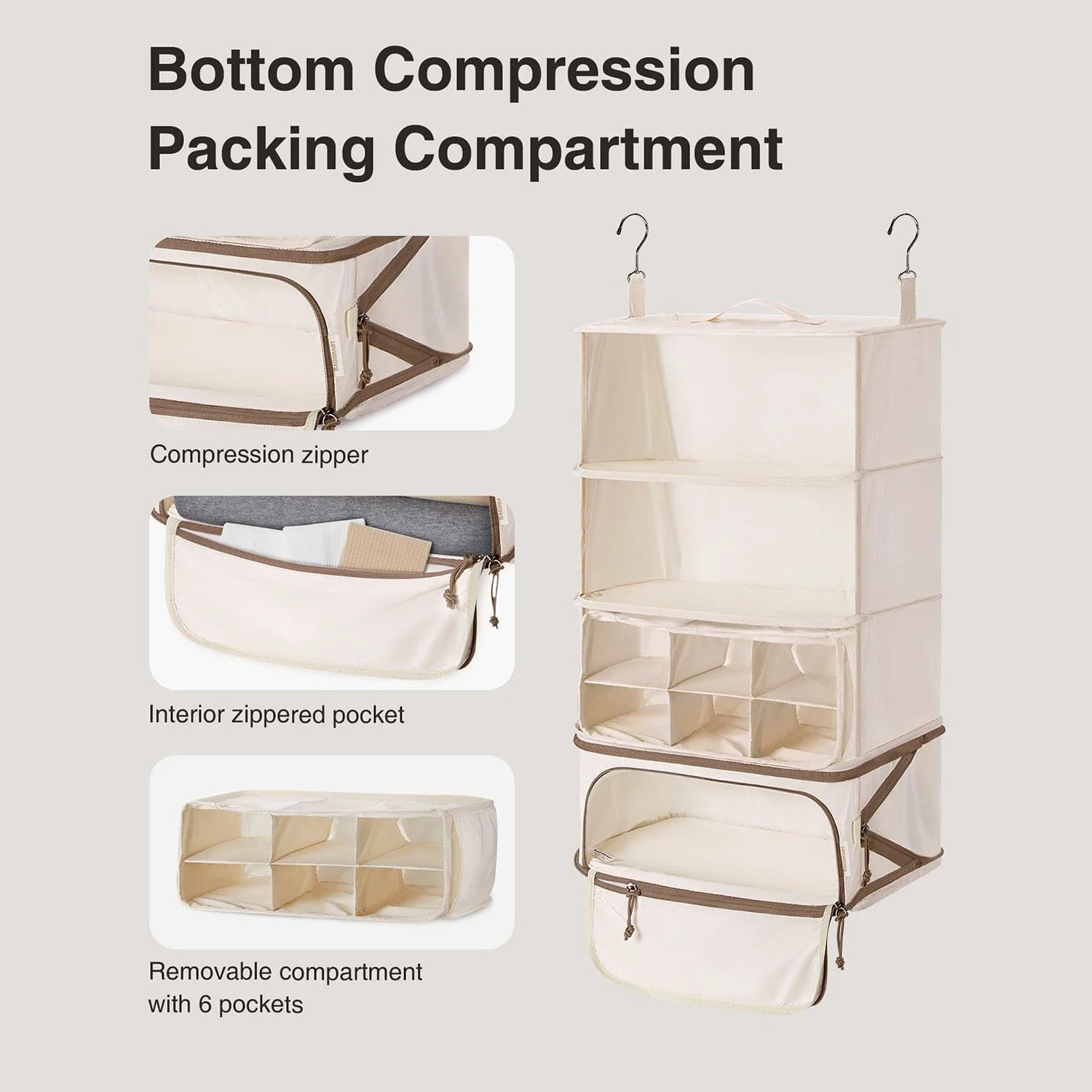 Hanging Foldable Compression Packing Cubes - Image 21
