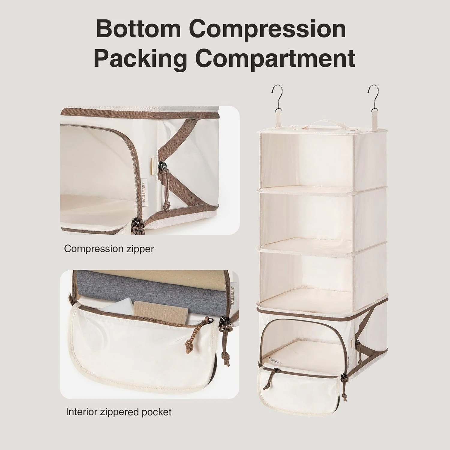 Hanging Foldable Compression Packing Cubes - Image 4