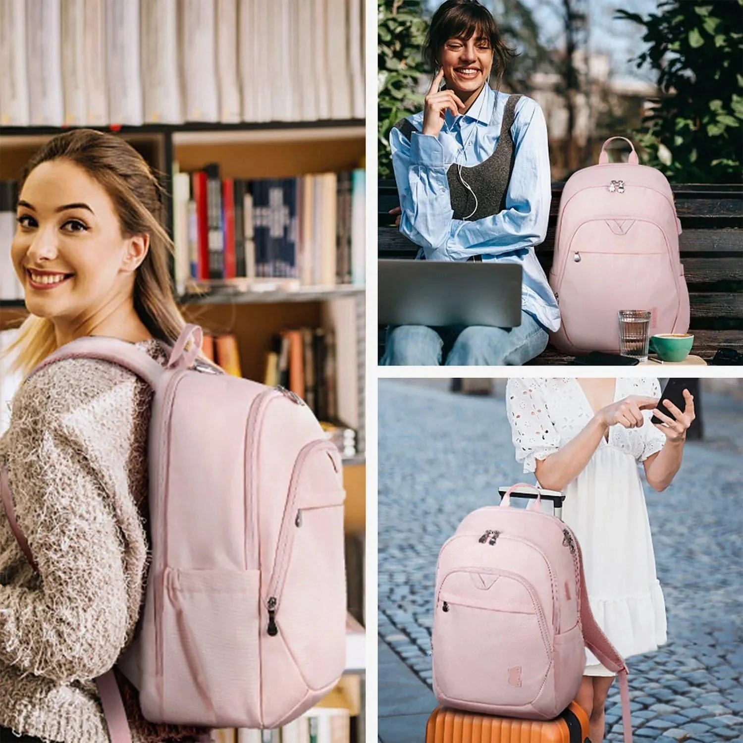 Horatio Laptop Backpacks for Women - Image 17