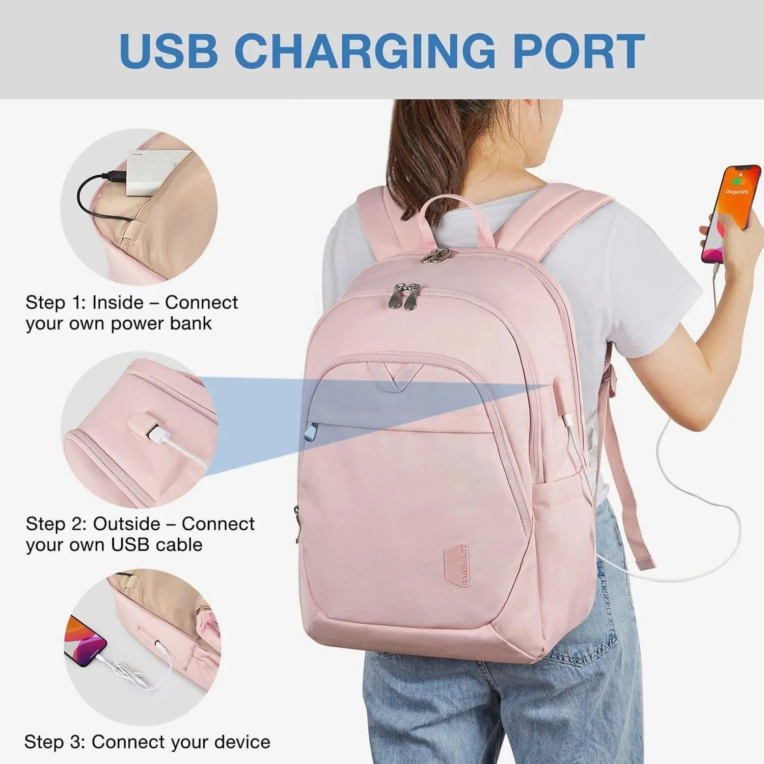 Horatio Laptop Backpacks for Women - Image 20