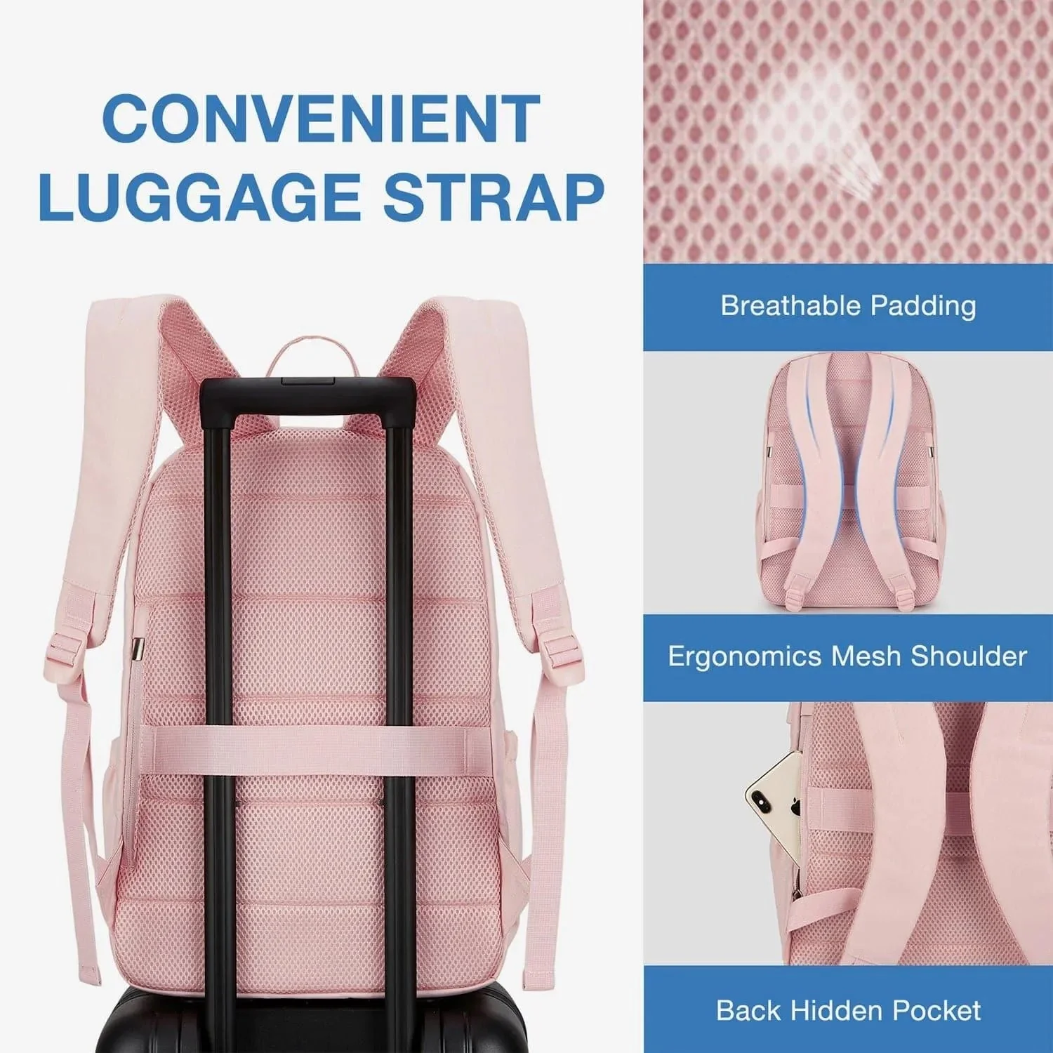 Horatio Laptop Backpacks for Women - Image 21