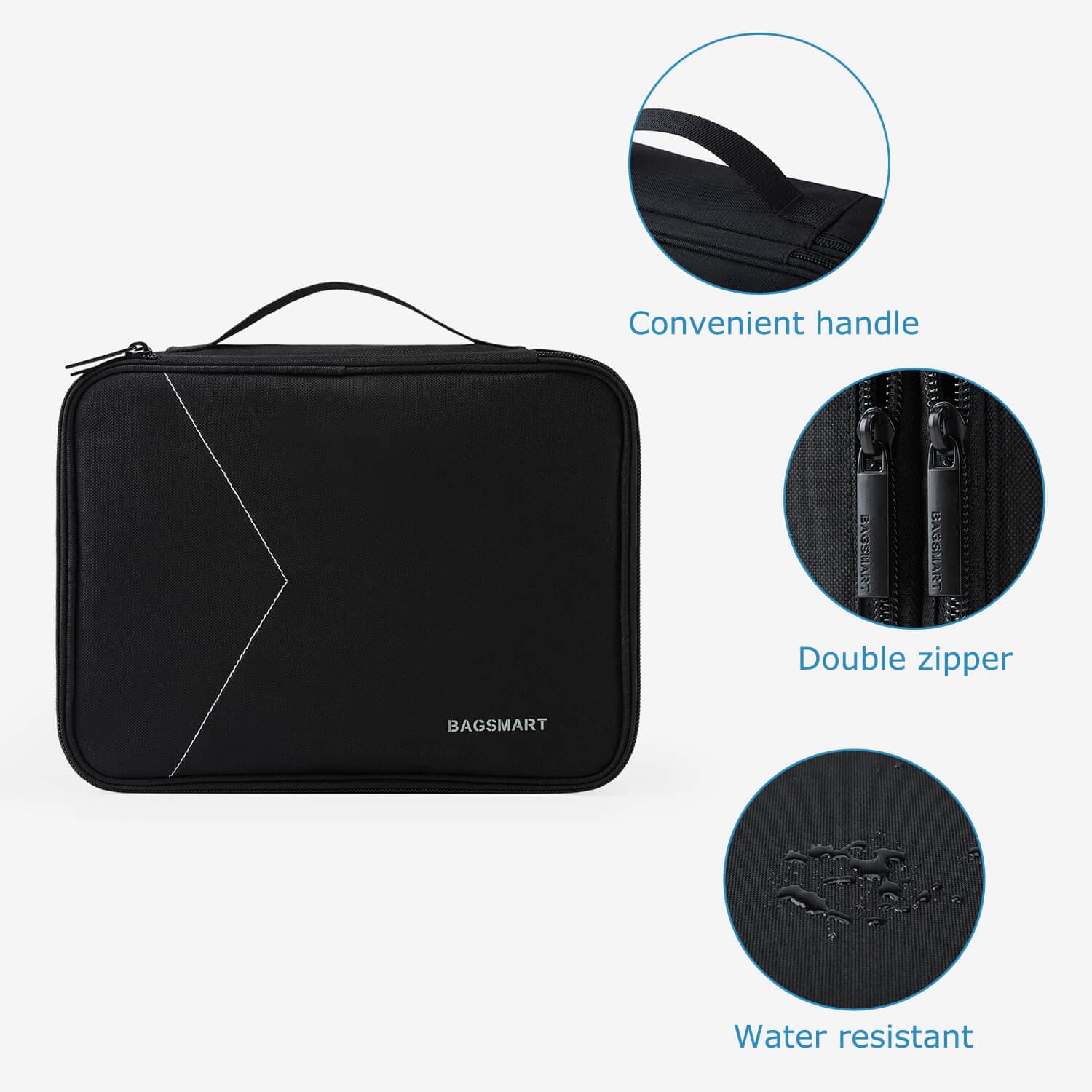Large Double Layer Cable Bag - Image 4