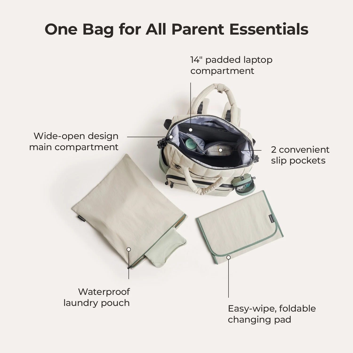 Paz 25L Diaper Backpack - Image 11