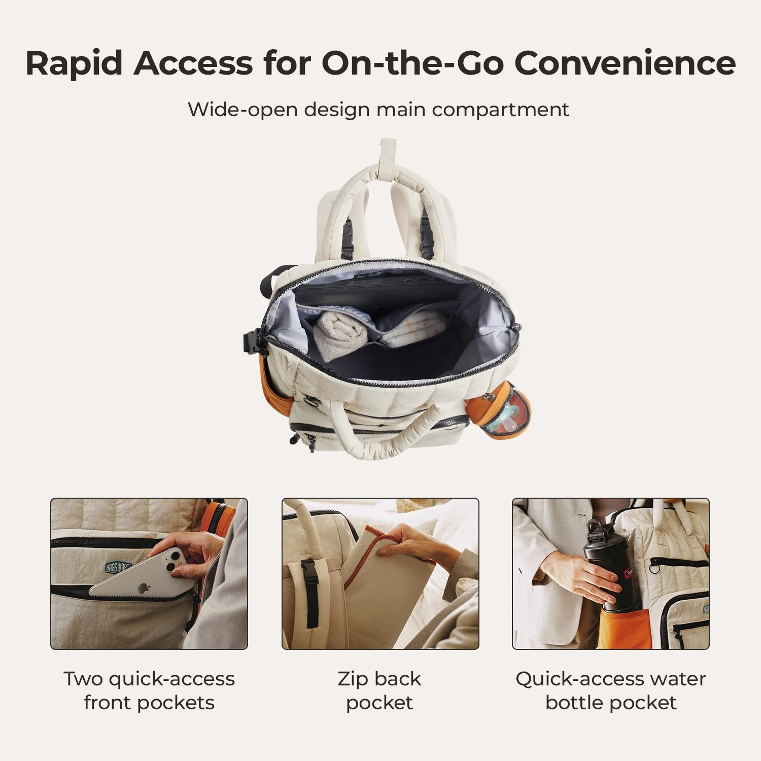 Paz 25L Diaper Backpack - Image 28