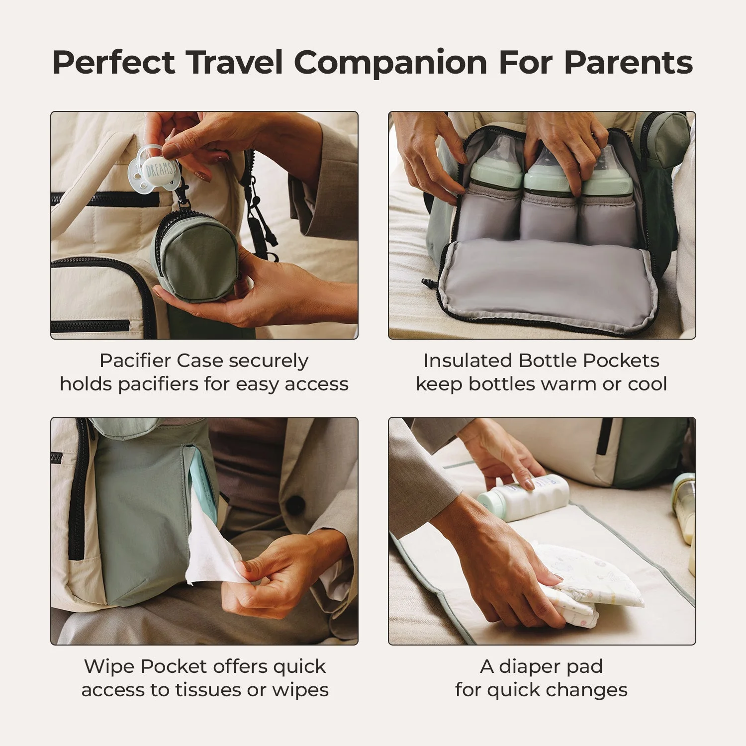 Paz 25L Diaper Backpack - Image 5