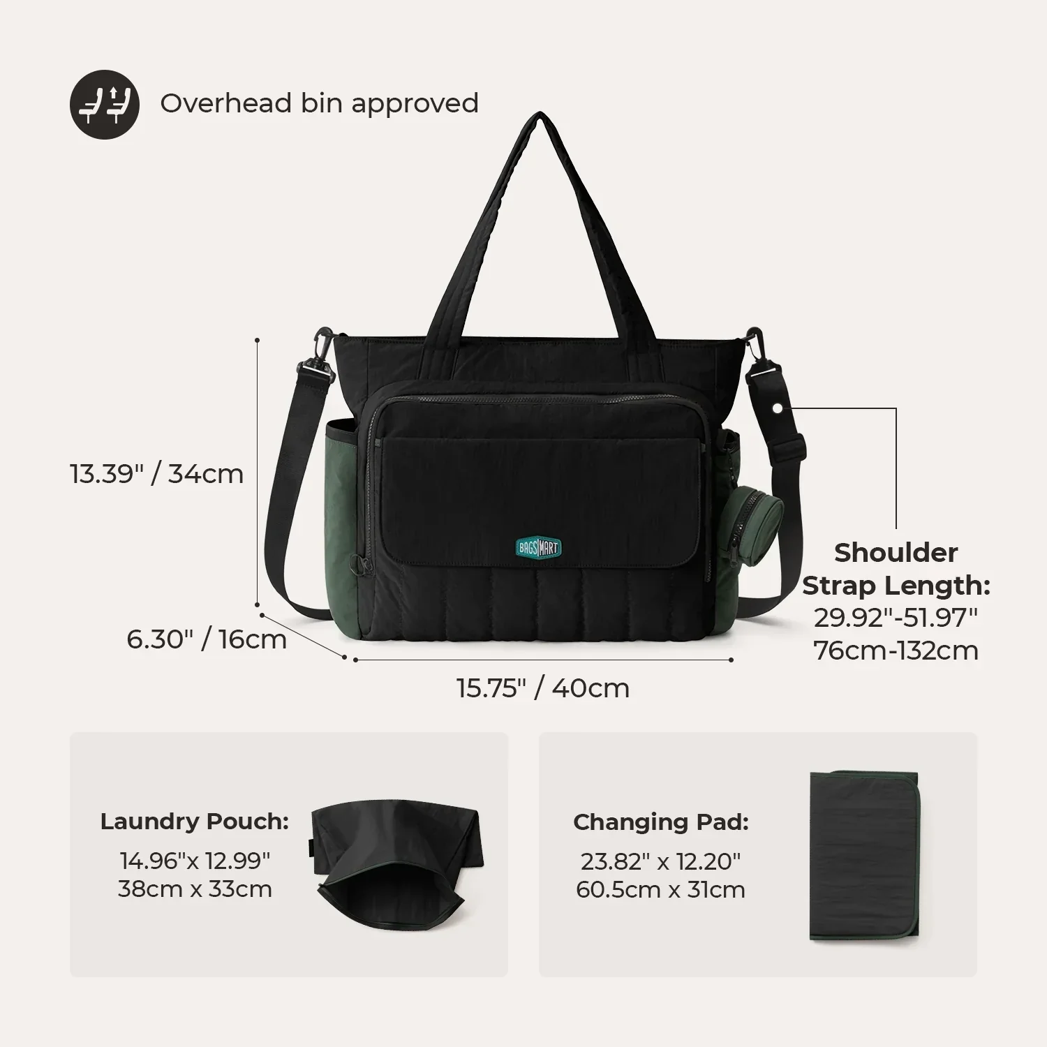 Paz 25L Diaper Tote - Image 23