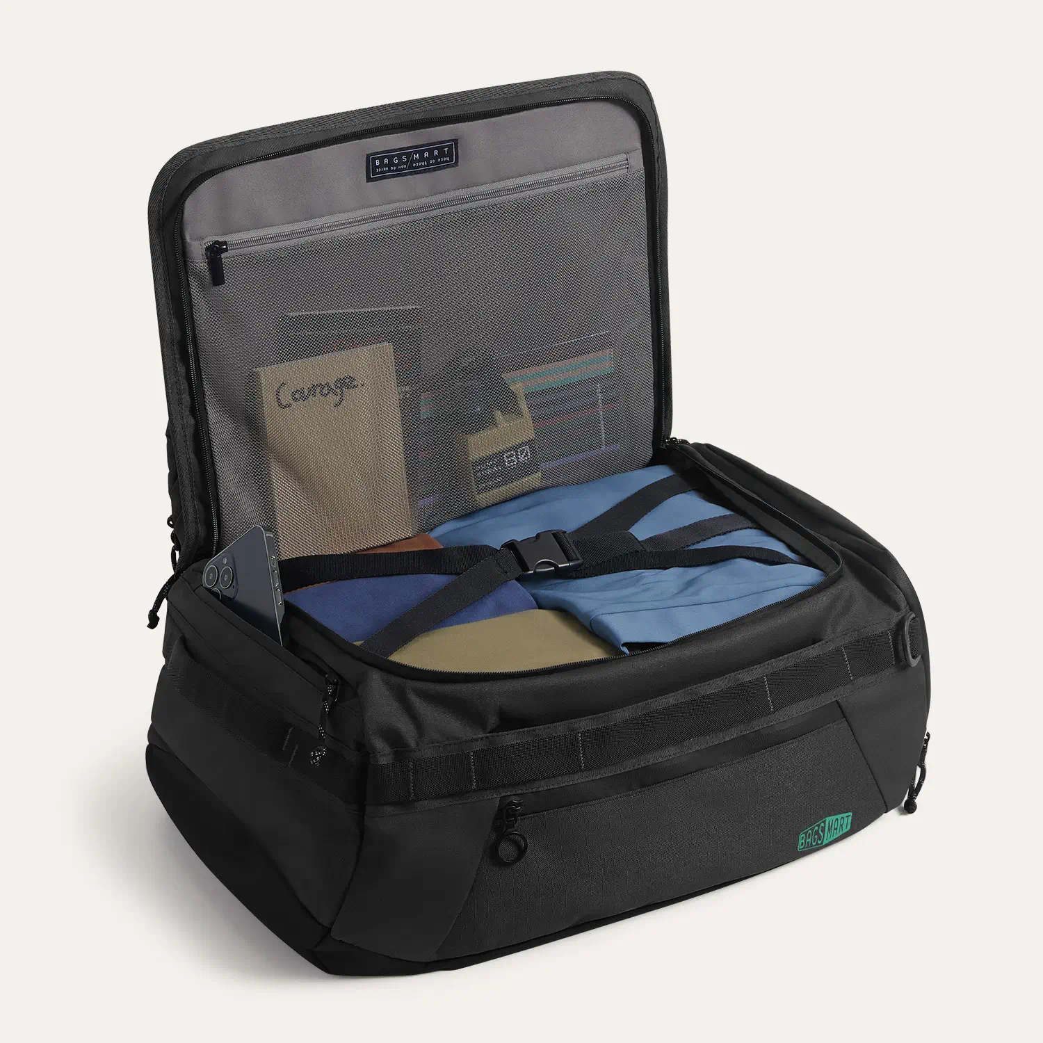 Paz 43L Carry On Travel Duffle Backpack - Image 45