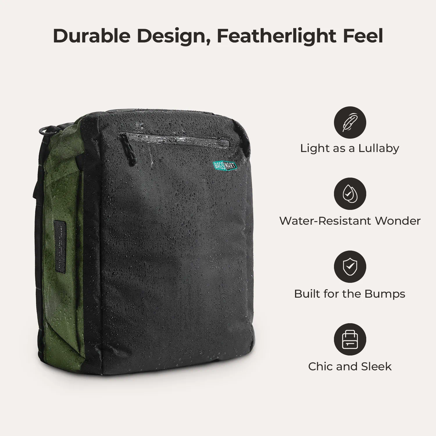 Paz 43L Carry On Travel Duffle Backpack - Image 6