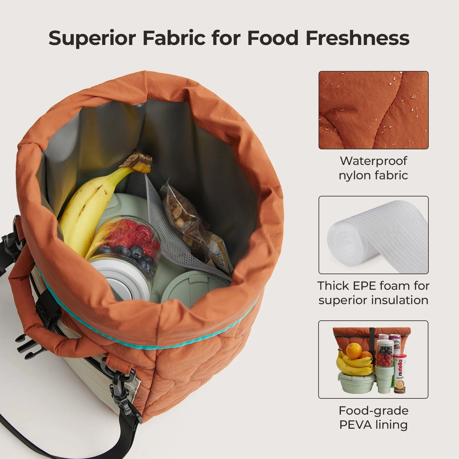 Paz Rolltop-Lunchtasche - Image 18