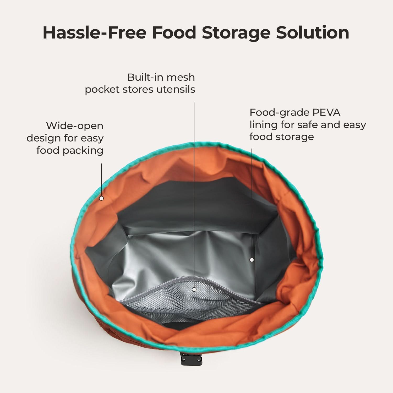 Paz Rolltop-Lunchtasche - Image 21