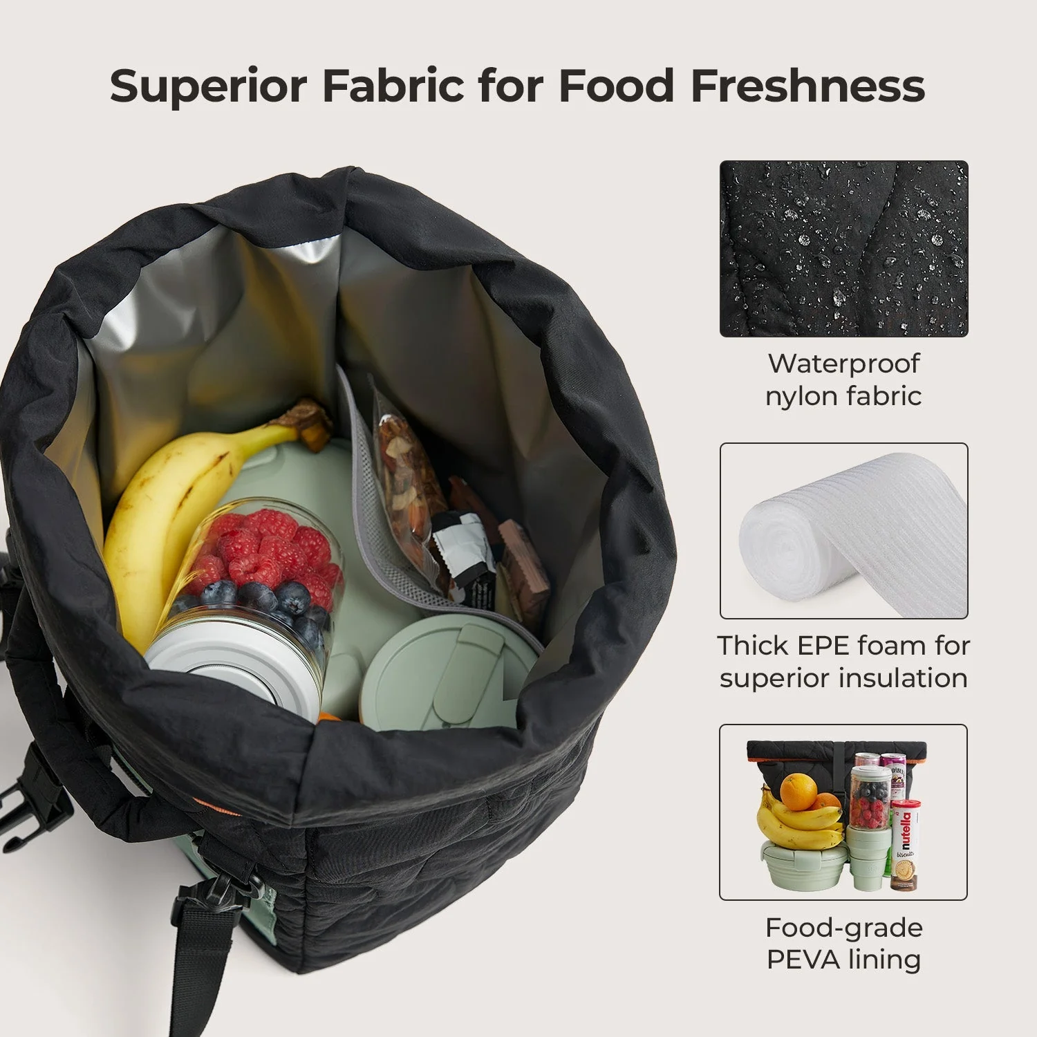 Paz Rolltop-Lunchtasche - Image 35